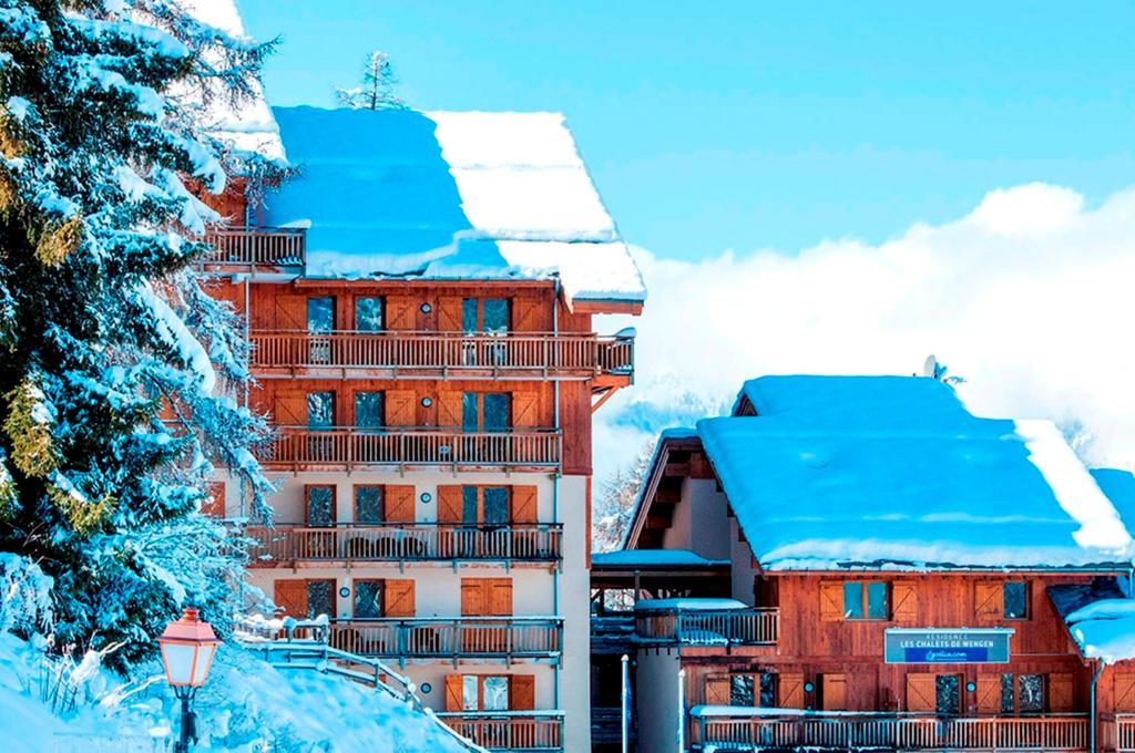 Residence Goelia Les Chalets De Wengen La Plagne Dış mekan fotoğraf