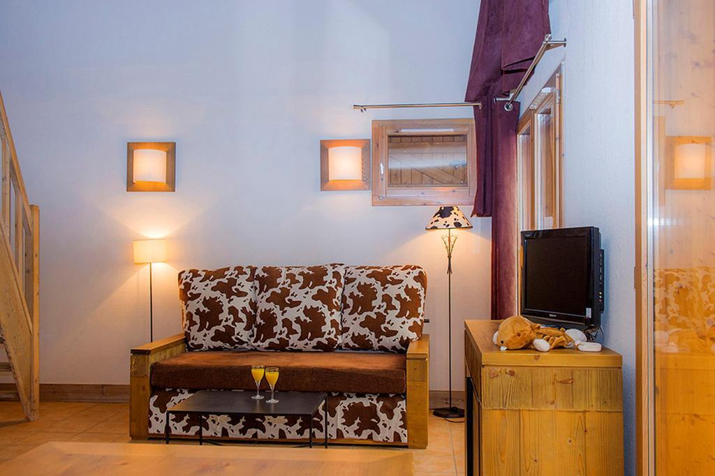 Residence Goelia Les Chalets De Wengen La Plagne Oda fotoğraf